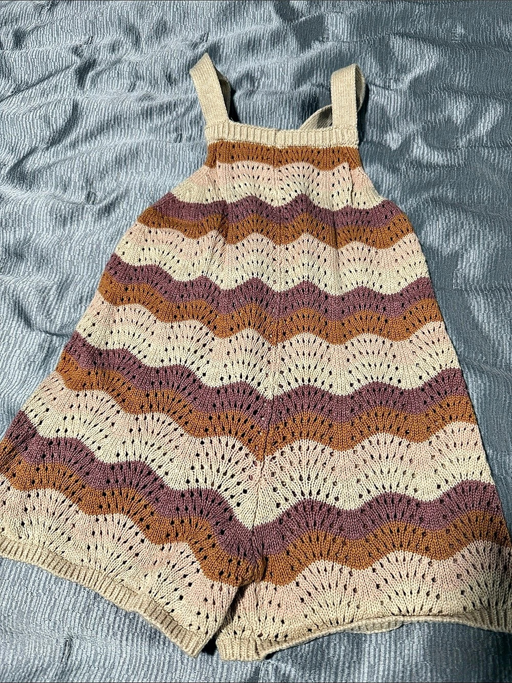 RIP AWAY Girls Knit Pattern Dress Size 2-3 Like New
